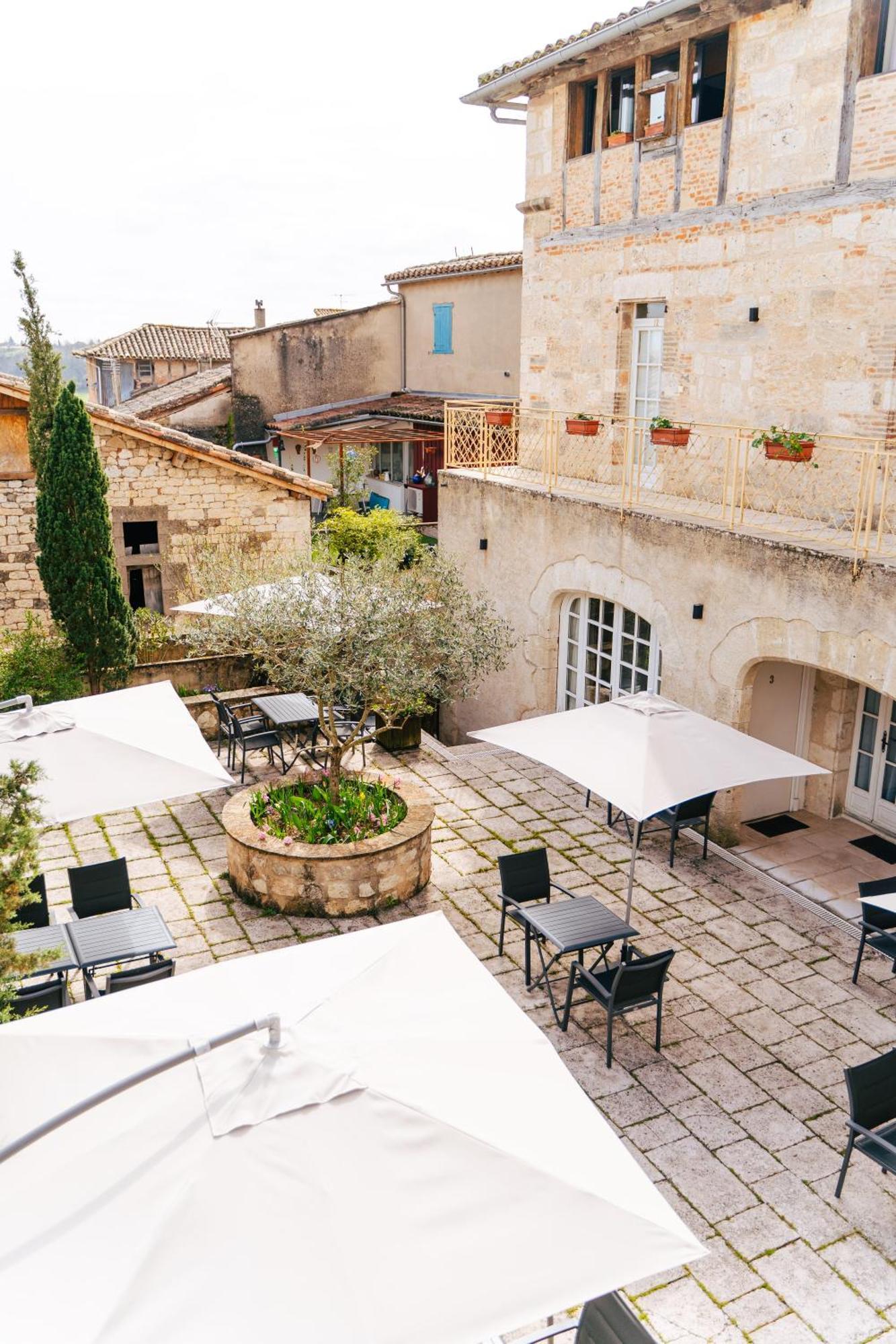 Hotel Des Consuls Castelnau-de-Montmiral Exterior foto